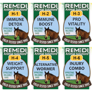 Horse Starter Kit - Set of first 6, 1oz remedies