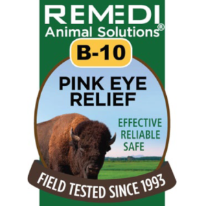 B-10 Pink Eye Relief for Bison