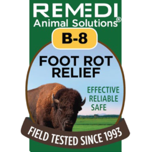 B-8 Foot Rot Relief for Bison