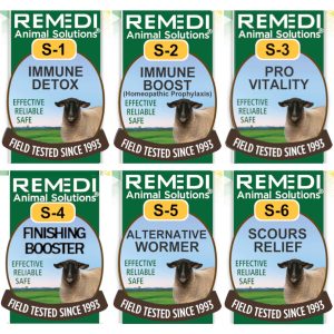 Sheep& Goat Starter Kit - Set of first 6, 1oz remedies