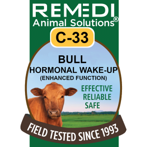 C-33 Bull Hormonal Wake-Up (Enhanced Function) for Cattle