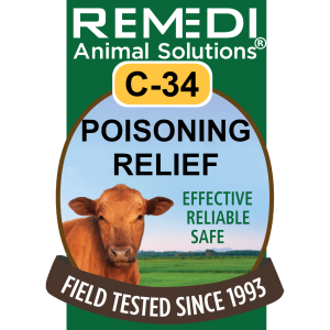C-34 Poisoning Relief for Cattle