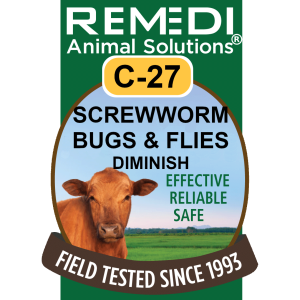 C-27, Screwworm Bugs & Flies Diminish for Cattle